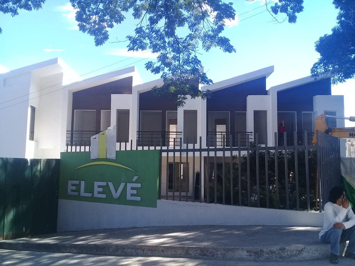 Eleve Town Center facade with signage